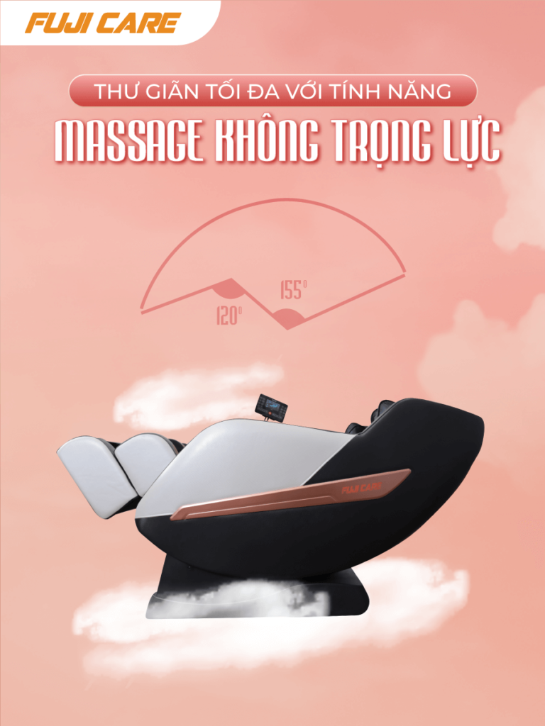 ghế massage FC - 666 giúp bạn được thư giãn tối đa