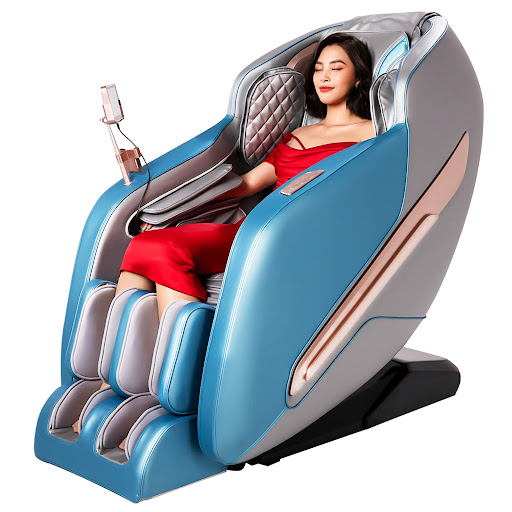 Ghế massage cao cấp ELIP Elysium với phiên bản màu xanh độc đáo
