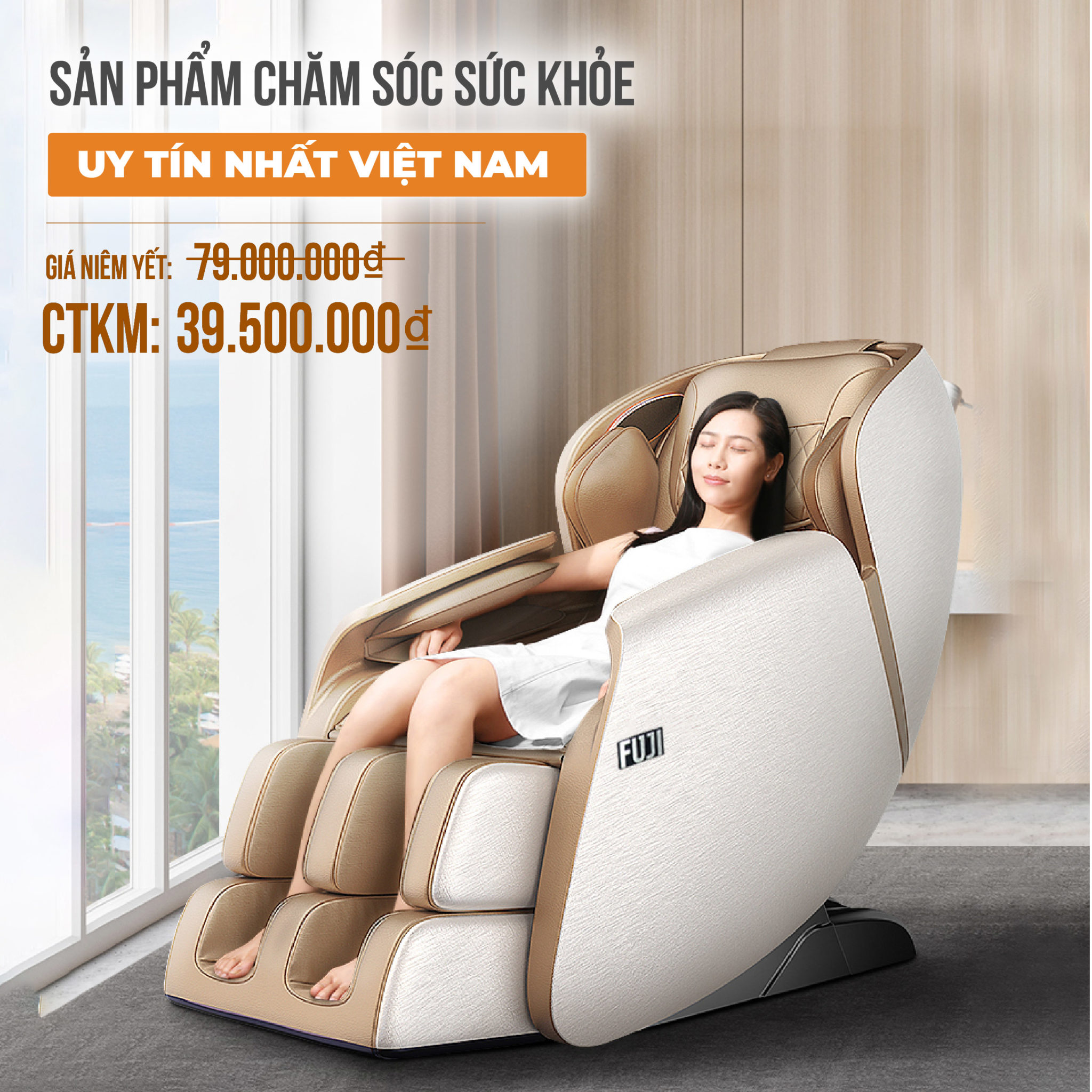 Fuji Luxury - Ghế massage giá rẻ uy tín tại Việt Nam