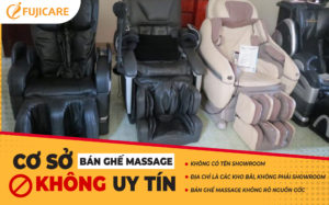 cơ sở ghế massage không uy tín