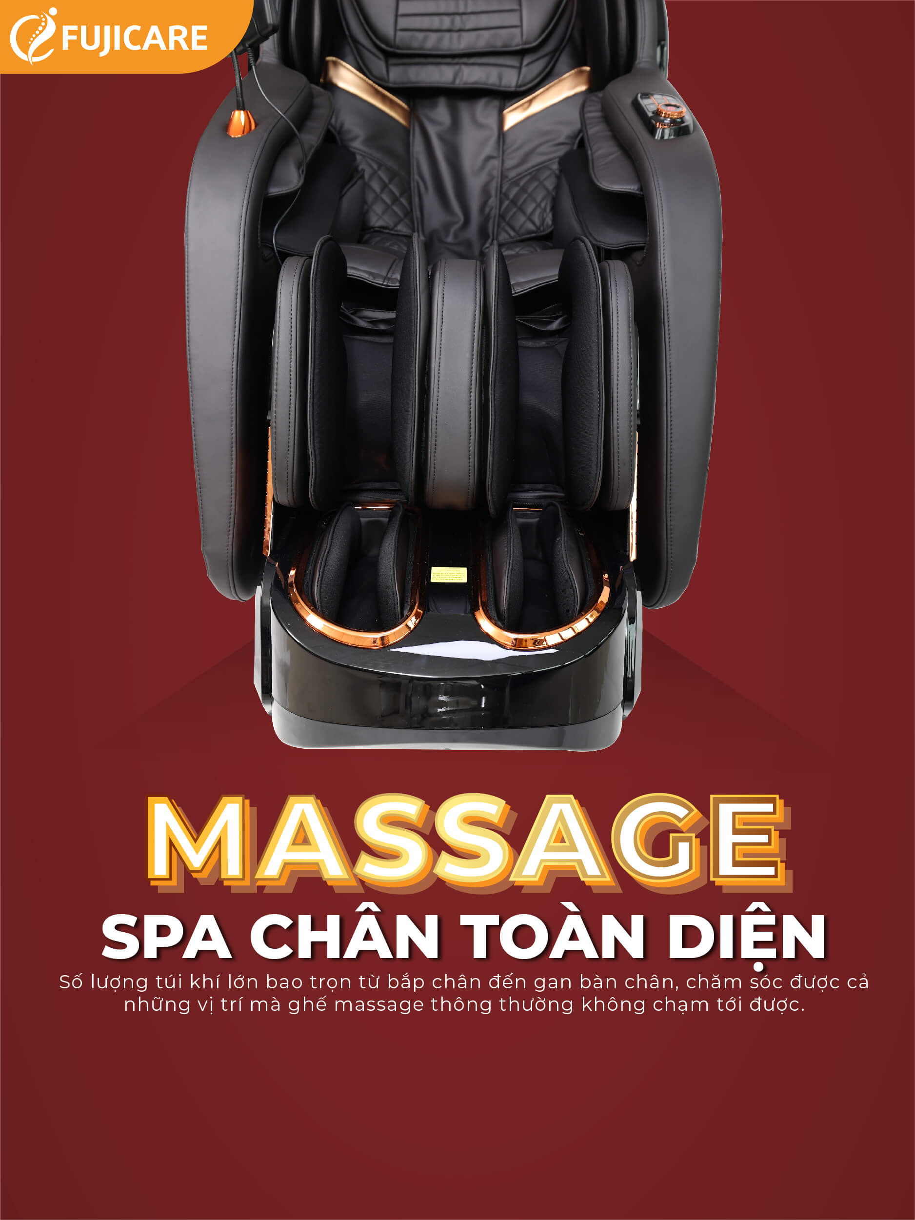 FC-688 massage spa chân toàn diện