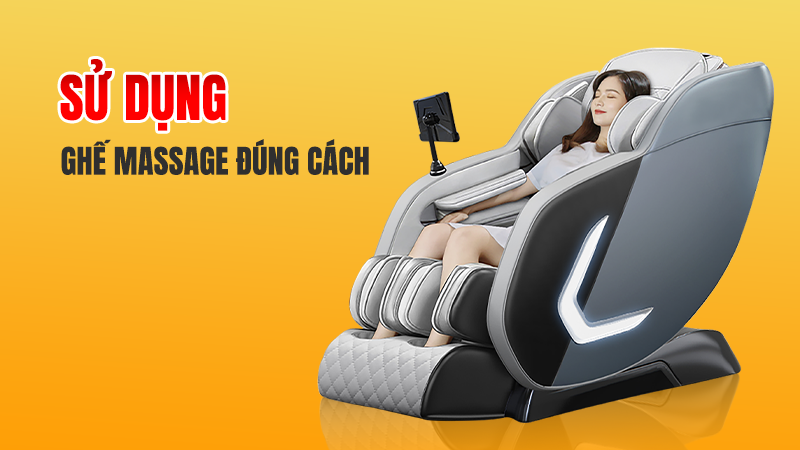 Cách bảo quản ghế massage giúp tăng tuổi thọ bền bỉ nhất