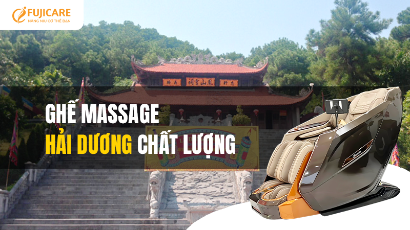 Mua ghế massage Hải Dương chính hãng, chất lượng, giá cả hợp lý nhất