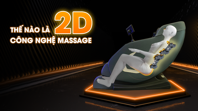 Thế nào là công nghệ con lăn massage 2D? Có nên sử dụng không?