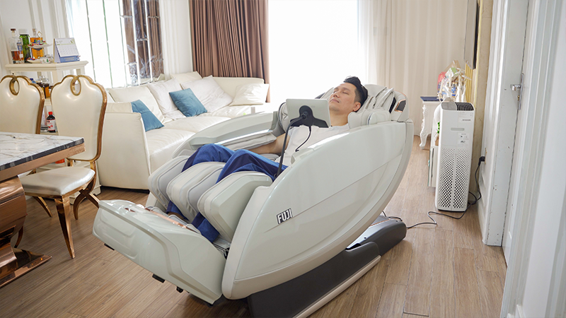 Tác dụng của chế độ nhiệt hồng ngoại trong ghế massage