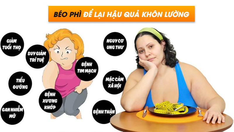 [ Cảnh báo ] Bệnh béo phì để lại hậu quả khôn lường