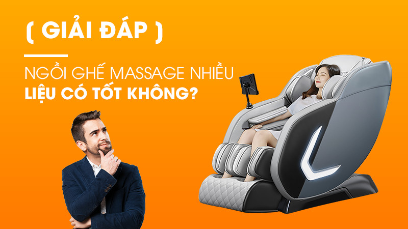 [ Giải đáp ] Ngồi ghế massage nhiều có tốt không?